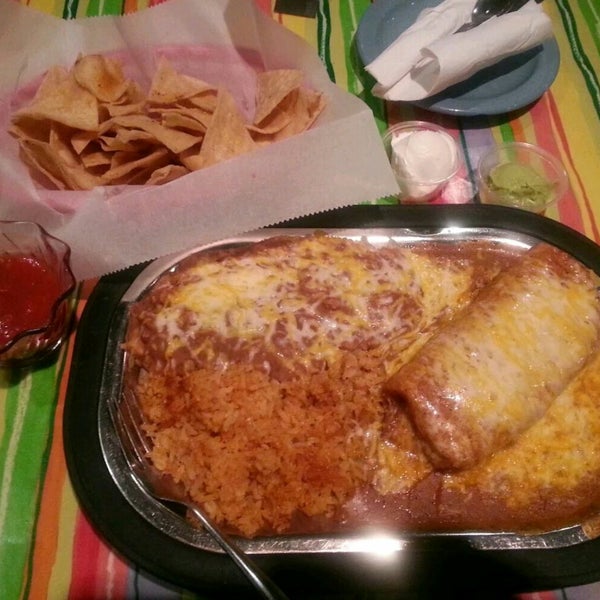 Enchiladas.. Chimichangas... Everything I've tried is delicious BEST Chips/salsa & Margaritas!, by far My favorite Mexican restaurant in Genesee county!
