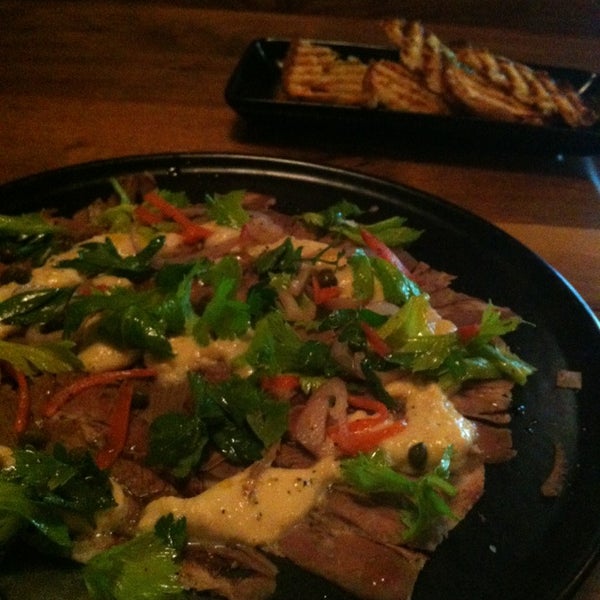 Get the shaved tongue salad and a board of cured meats. Great addition to the dining scene in Sacramento!