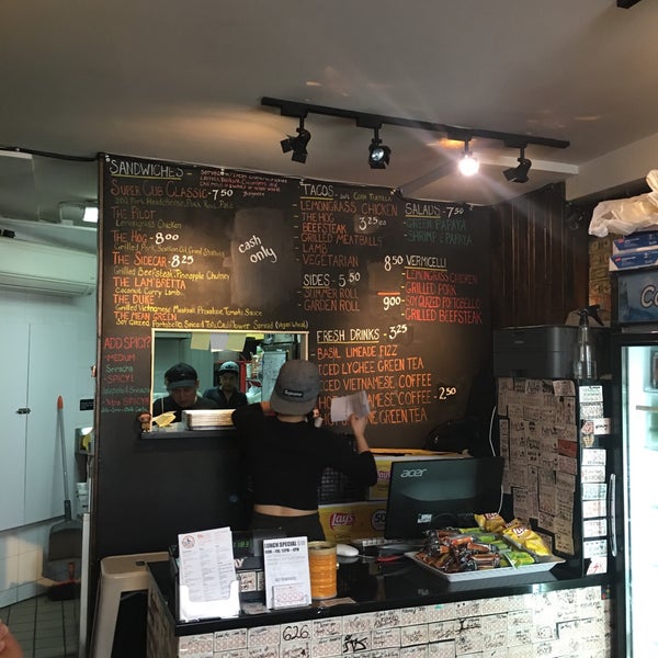 Photo taken at Xe Máy Sandwich Shop by Inna K. on 6/13/2016