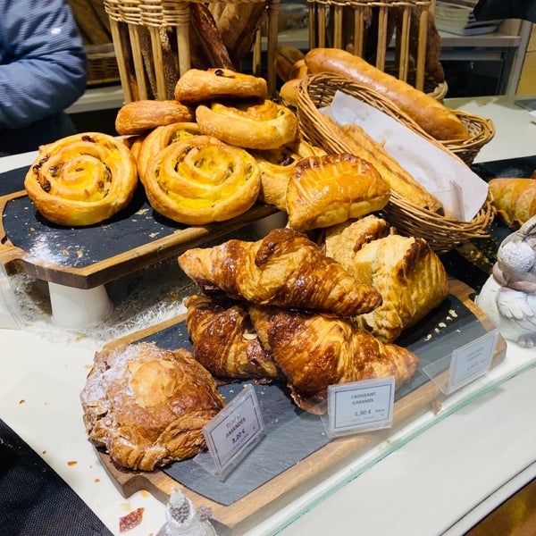 Not the best bakery, but the best option close to Champs d’Elysees. The almond croissant was OK.