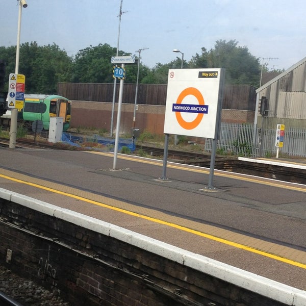 Norwood Junction Railway Station (NWD) South Norwood, Greater London