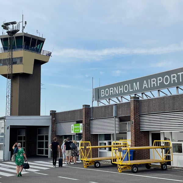 Photo taken at Bornholm Airport (RNN) by John V. on 8/18/2022