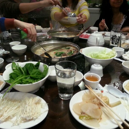 Photo taken at Hot Pot Garden by .. .. on 12/8/2012