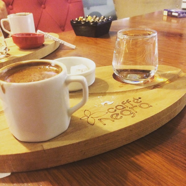 Photo taken at Caffe Negra by Yücel E. on 10/28/2018