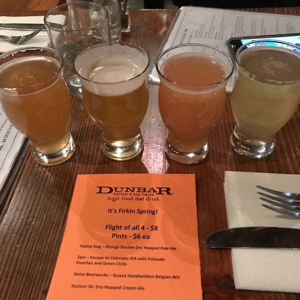 Photo taken at Dunbar Kitchen &amp; Taphouse by Ratchet on 4/21/2018