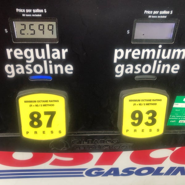 Costco Gasoline 8 tips