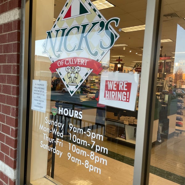 Nick's of Calvert 930 Costley Way