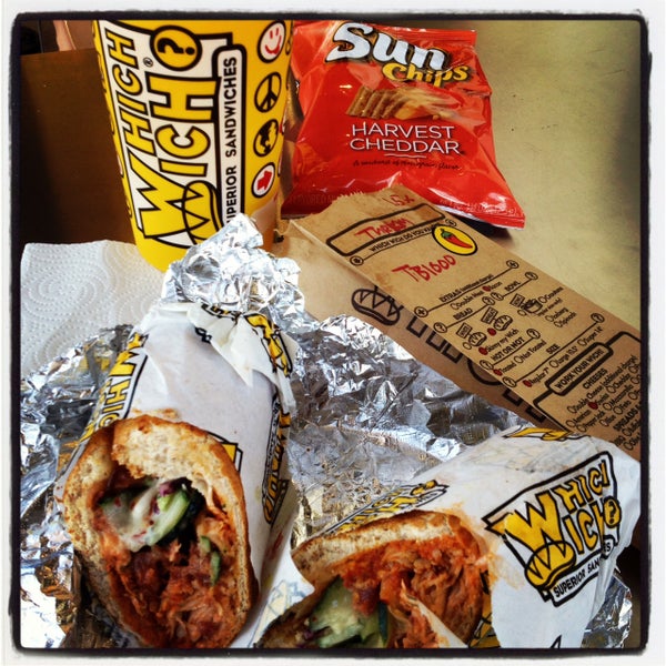 Which Wich Superior Sandwiches Sandwich Spot in North Domingo Baca