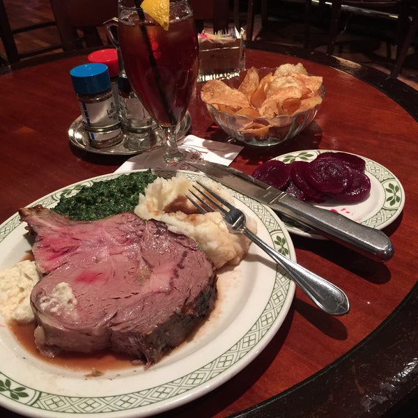 Photo taken at Lawry&#39;s The Prime Rib by Larry J M. on 1/28/2015