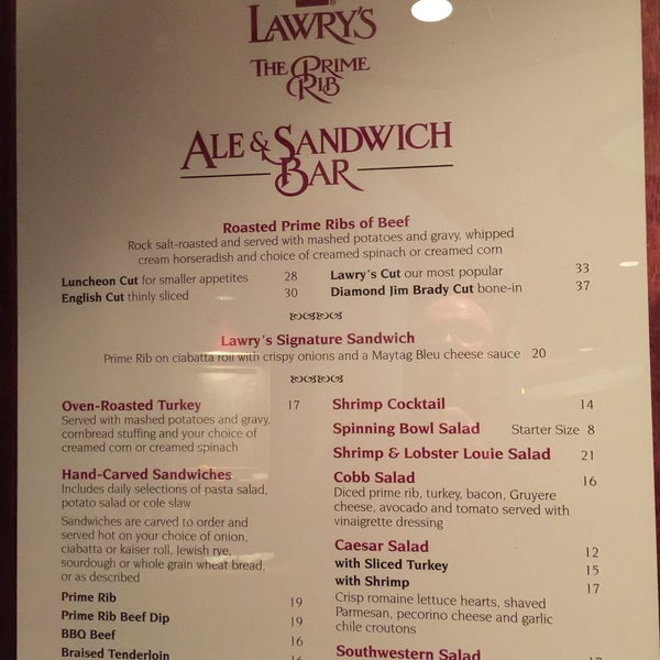 Photo taken at Lawry&#39;s The Prime Rib by Larry J M. on 12/23/2014