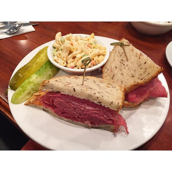 Photo taken at Factor&#39;s Famous Deli by Andy S. on 8/16/2015