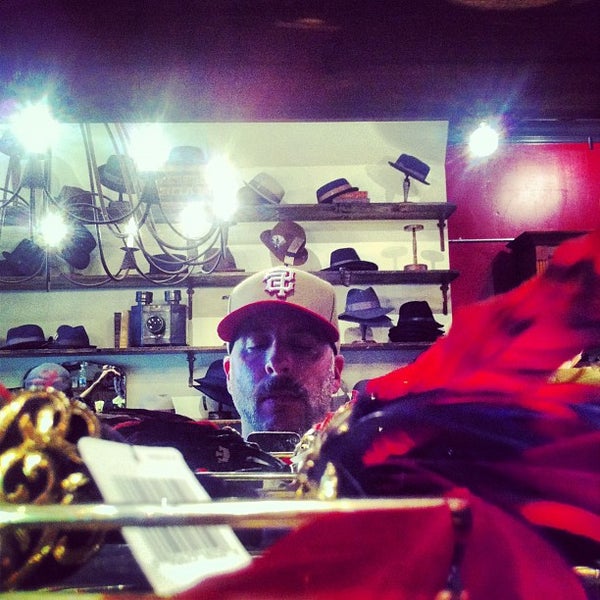 Photo taken at Goorin Bros. Hat Shop by Andy S. on 11/5/2012