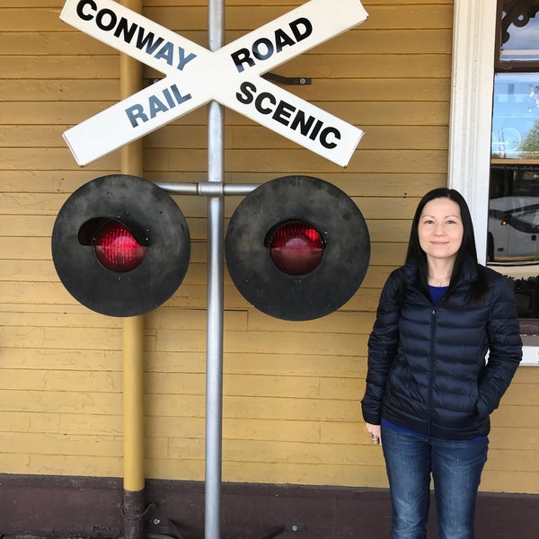Foto tomada en Conway Scenic Railroad  por Jesse C. el 10/2/2017