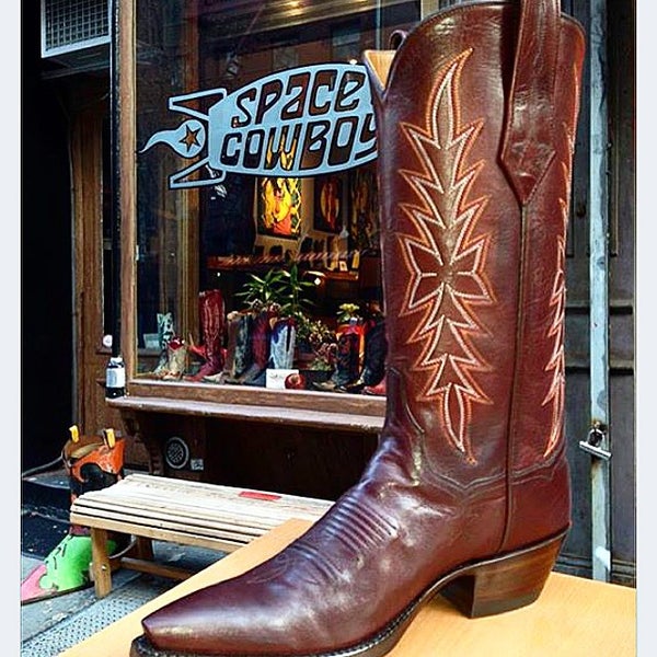 Photo taken at Space Cowboy Boots by Space C. on 3/15/2015