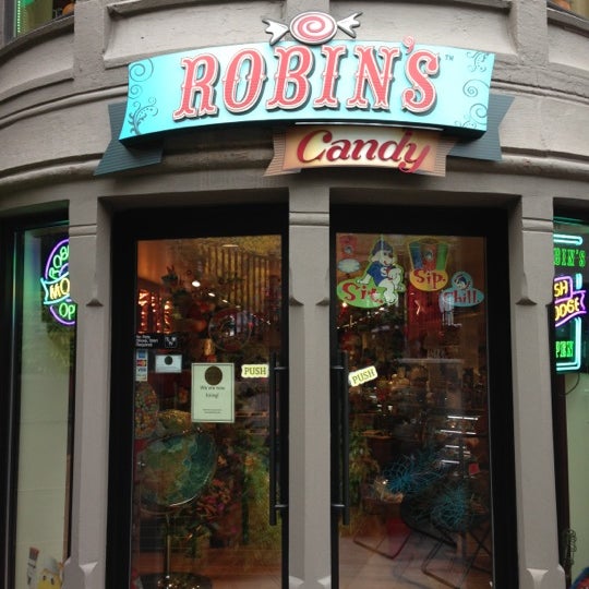 Photo taken at Robin&#39;s Candy by Paul H. on 10/8/2012