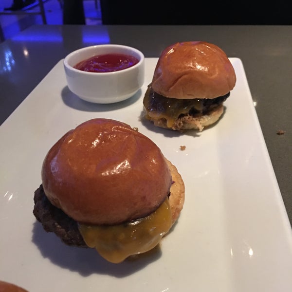 Bottles of wine are half-off on Tuesdays so don't go on an empty stomach. Sliders are pretty juicy!