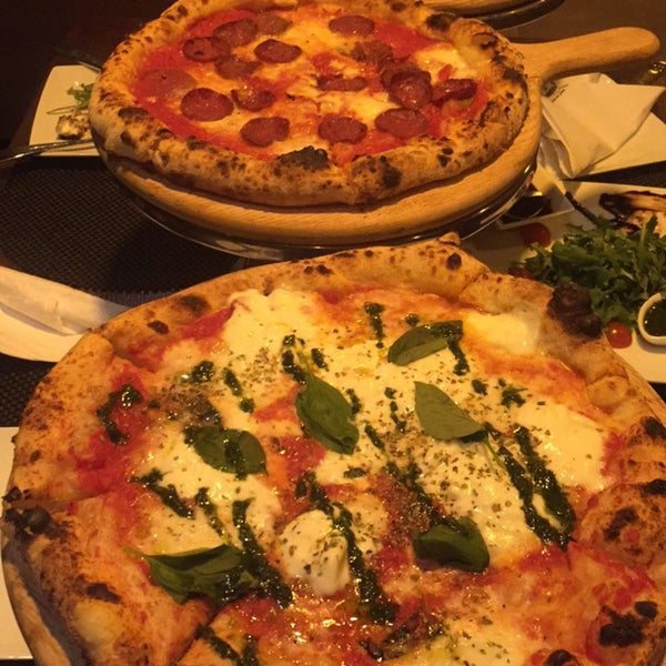 Fungi pizza and burrata are delicious the place is clean, the service was great highly recommended for pizza lovers