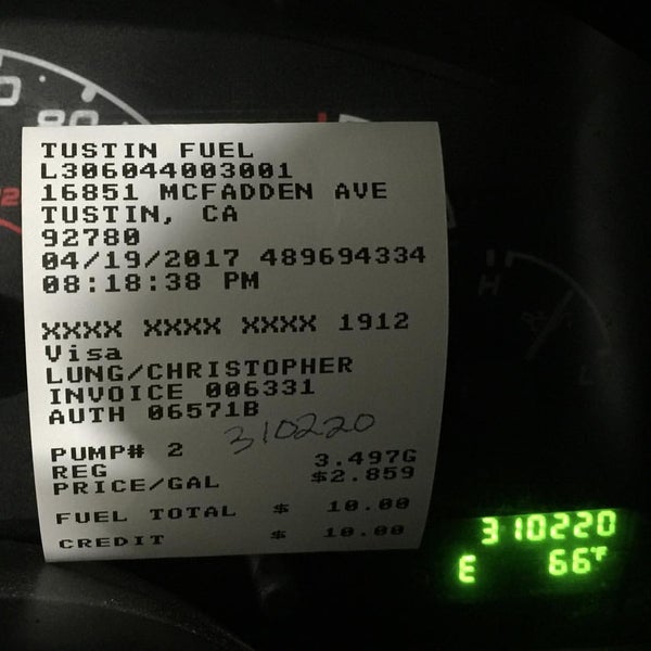 Alliance Gasoline Tustin, CA