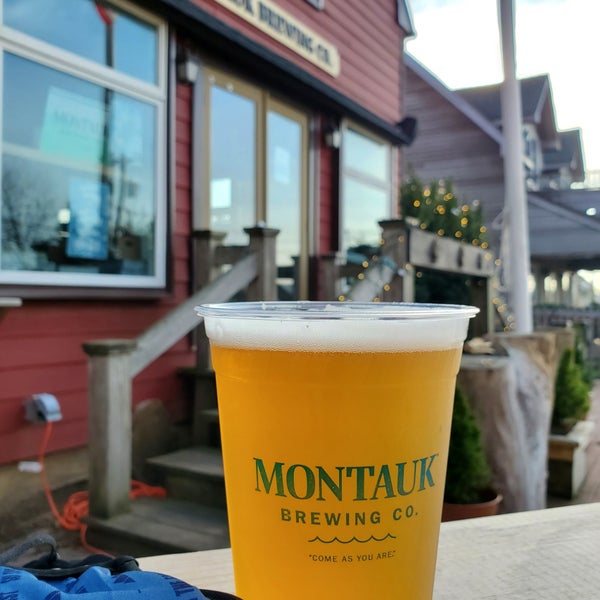 Photo taken at Montauk Brewing Company by Jeff M. on 12/11/2020