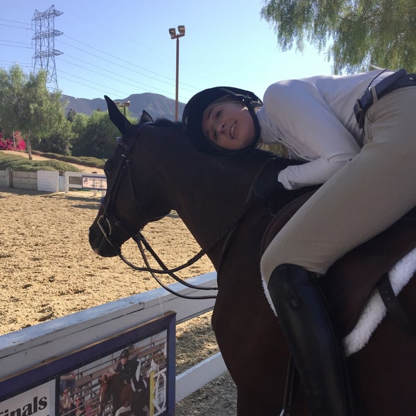 Photo taken at Los Angeles Equestrian Center by Leslie B. on 8/29/2015