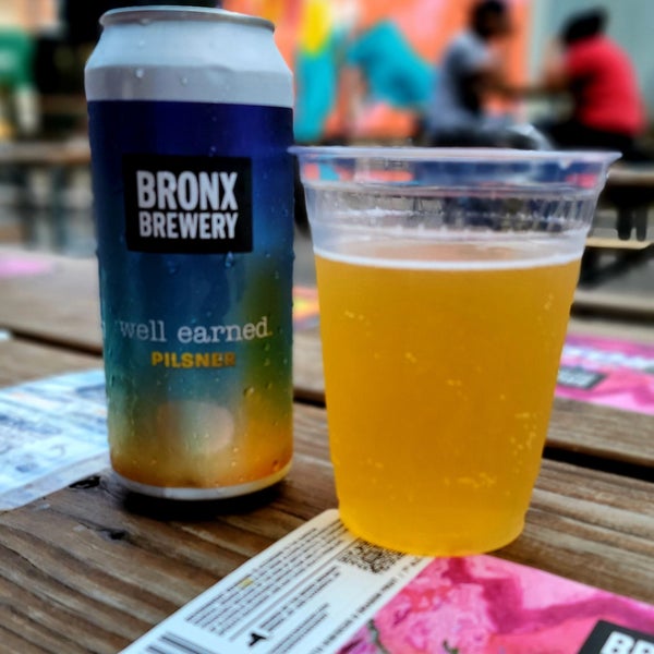 Photo taken at The Bronx Brewery by Dario D. on 6/14/2021