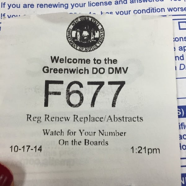 Photo taken at New York State Department of Motor Vehicles by RC on 10/17/2014