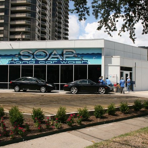 Photo taken at Soap Hand Car Wash &amp; Detail by Soap Hand Car Wash &amp; Detail on 11/25/2014