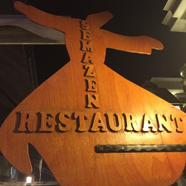Photo taken at Semazen Restaurant by Joanne X. on 9/3/2015