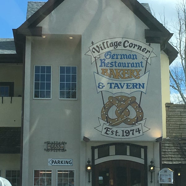 Photo taken at The Village Corner German Restaurant &amp; Tavern by Daniel P. on 2/9/2018