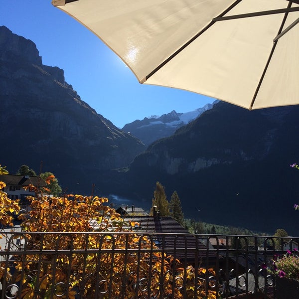 Photo taken at Belvedere Swiss Quality Hotel Grindelwald by Anie on 10/18/2014