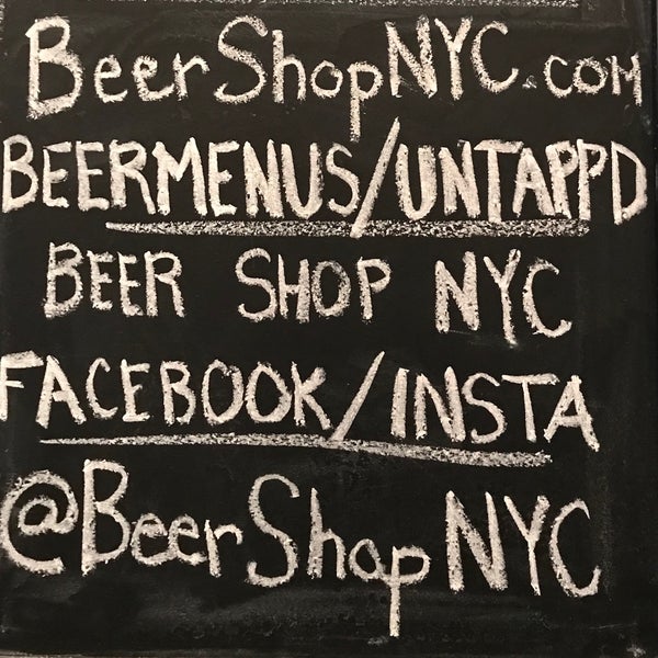 Foto tomada en Beer Shop NYC  por Scott F. el 8/31/2018