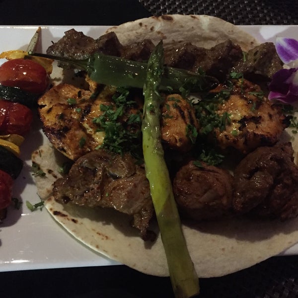 Photo taken at La Vie Lebanese Cuisine by Smiling A. on 4/27/2018