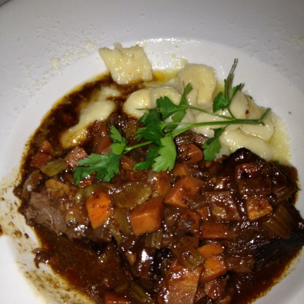 I don't know what is better the gnocchi or the short ribs. AMAZING
