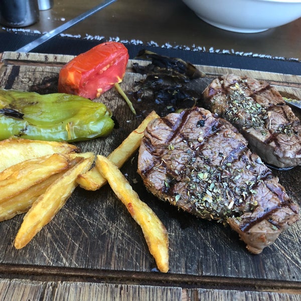 Photo taken at Safiet Steakhouse by Serkan S. on 7/24/2018