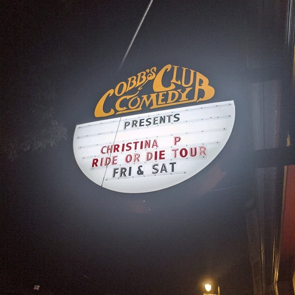 Photo taken at Cobb&#39;s Comedy Club by Alice L. on 2/29/2020
