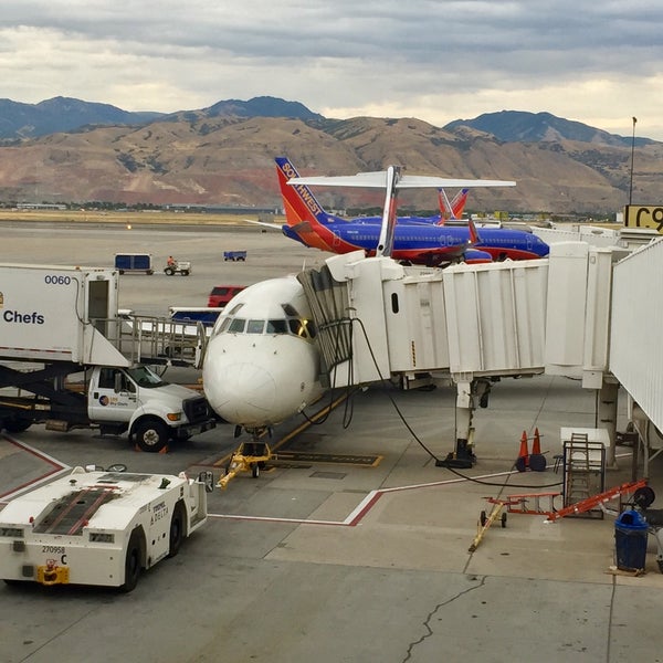 8/31/2017 tarihinde David T.ziyaretçi tarafından Salt Lake City Uluslararası Havalimanı (SLC)'de çekilen fotoğraf