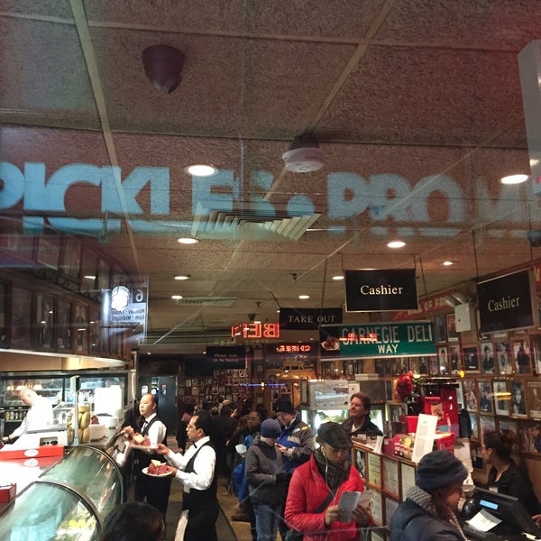 Photo taken at Carnegie Deli by Omar M. on 12/9/2016