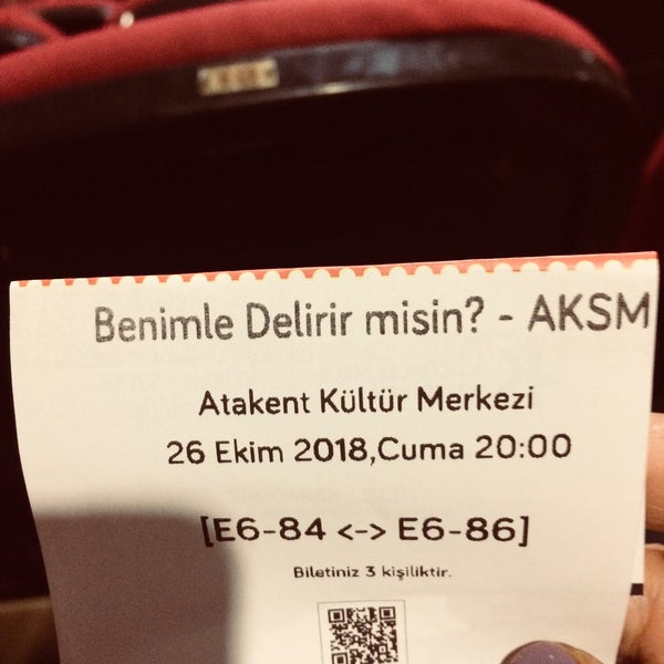 รูปภาพถ่ายที่ Atakent Kültür ve Sanat Merkezi โดย Rahşan K. เมื่อ 10/26/2018