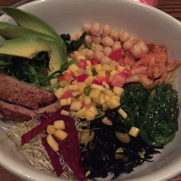 Photo taken at Wild Ginger Vegetarian Kitchen by vicky h. on 10/2/2015