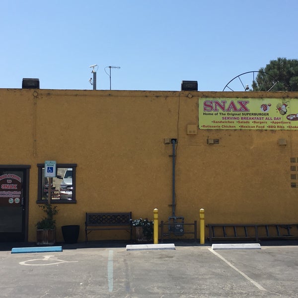 Snax Home of The Original Superburger North Redondo Beach Redondo