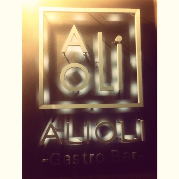 Photo taken at Alioli Gastrobar by Tarek S. on 12/3/2014