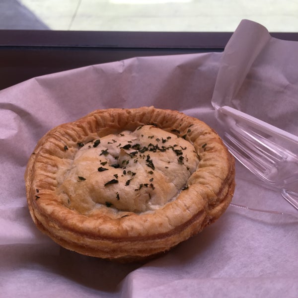 Try the Thai Chicken Curry Pie!  Very nice people