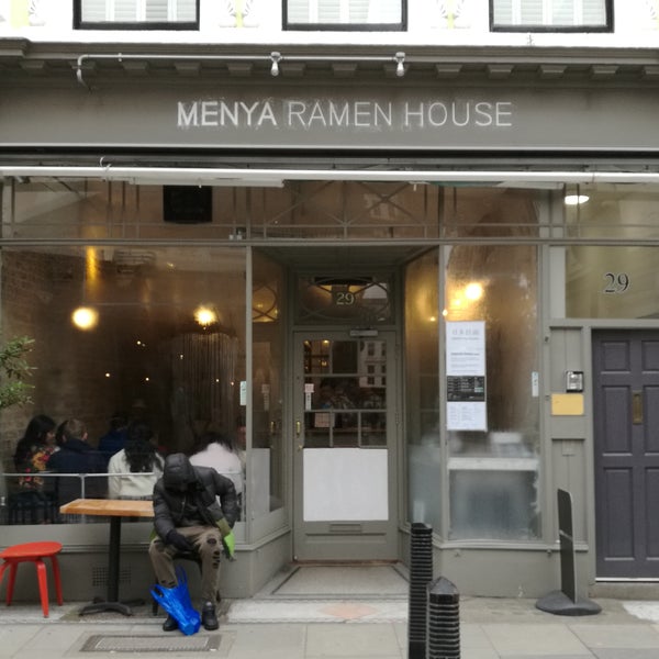 Menya Ramen House Ramen Restaurant in Holborn and Covent Garden