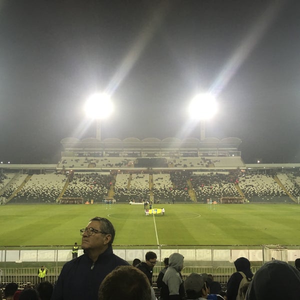 5/15/2018 tarihinde Alexander E.ziyaretçi tarafından Estadio Monumental David Arellano'de çekilen fotoğraf