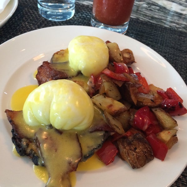 Limited but delicious brunch menu. Bloody Mary's are made with just the right amount of spice! Be sure to try the eggs benedict