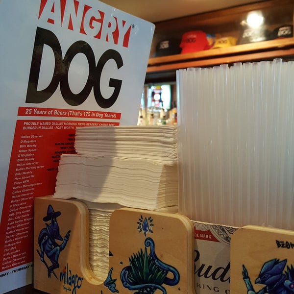 Photo taken at Angry Dog by Ted G. on 8/17/2016