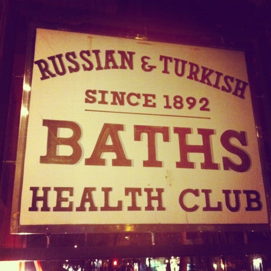 Photo taken at Russian &amp; Turkish Baths by Nestor B. on 12/12/2012
