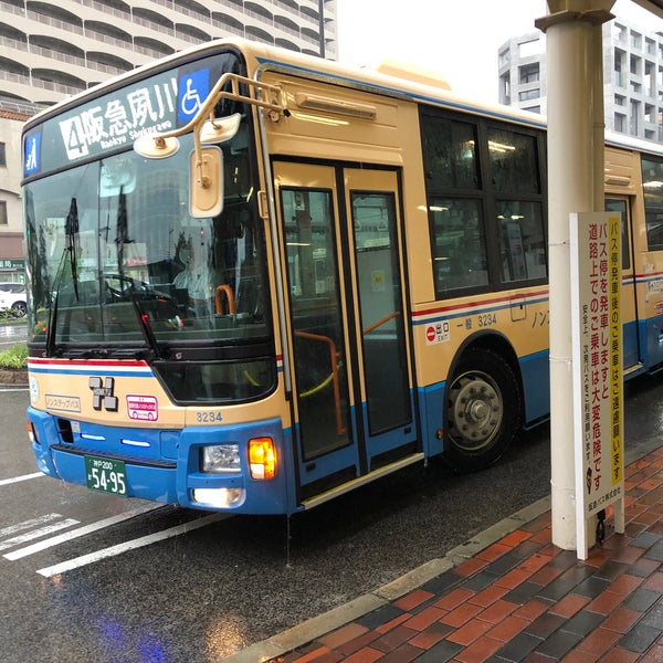 阪急夙川バス停 1 Tip 阪急夙川バス停 1 Tip