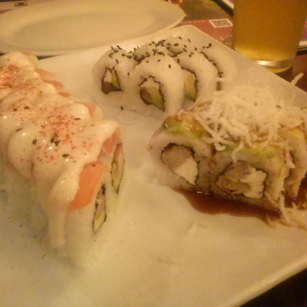 Photo taken at Wasabi Sushi &amp; Rolls by Andrea C. on 9/23/2015