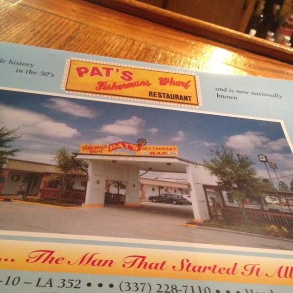 Photos at Pat's Fisherman's Wharf Restaurant Henderson, LA